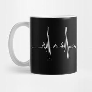 Airplane Heartbeat Flying Mug